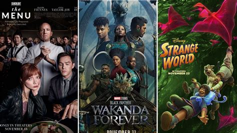 Movie Update for NOVEMBER .